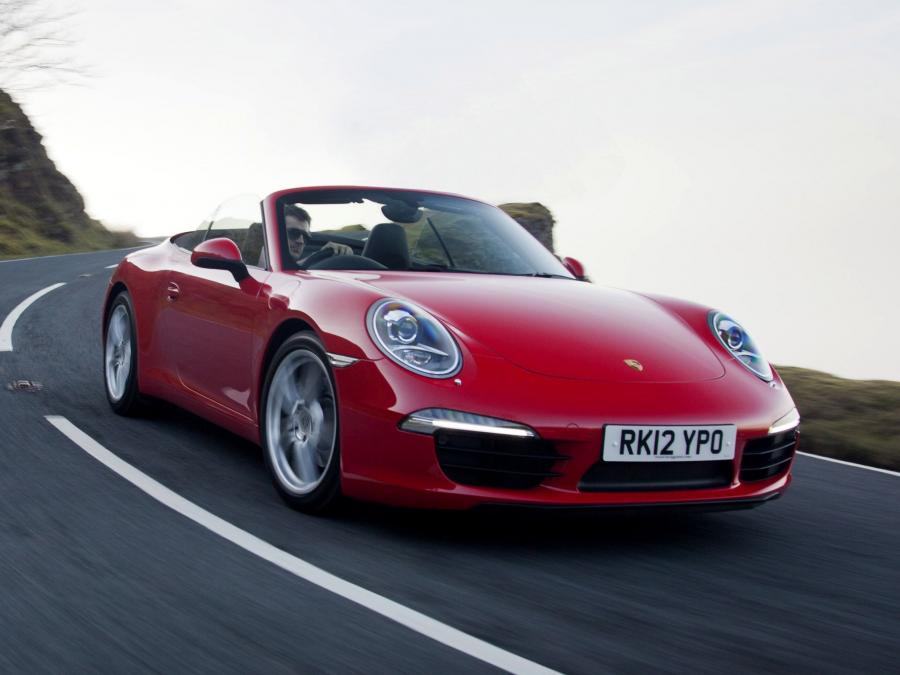 Porsche 911 Carrera Cabriolet (UK) '2011